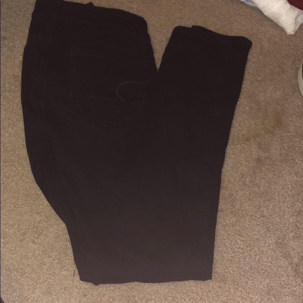 black skinny jeans
